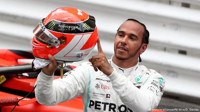 Lewis Hamilton (Mercedes), membidik kemenangan kali ke-6 sekaligus gelar dunia ke-6-nya. (Foto:dw.com)