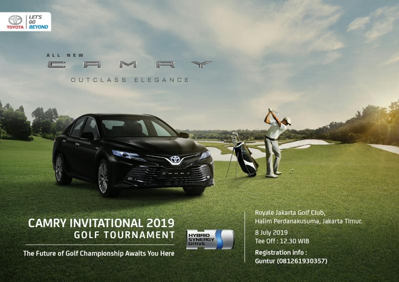 Toyota Gelar Turnamen Golf Berhadiah Camry Hybrid Untuk Hole in One