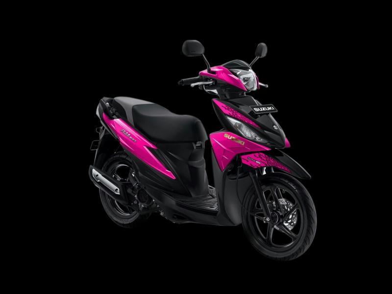 Pink menjadi salah satu dari 4 warna baru pada Suzuki Address Payful diluncurkan di GIIAS 2019