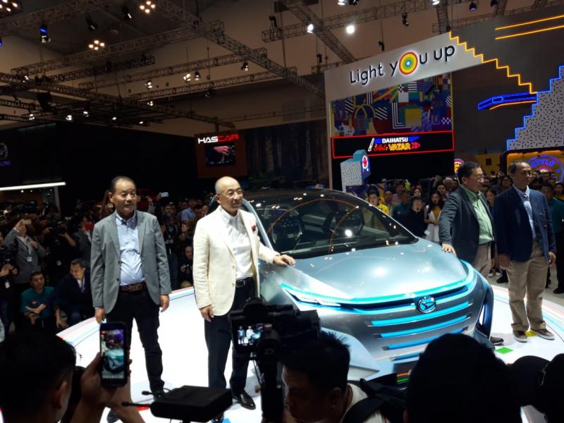 Mobil konsep Hy-Fun, persembahan Astra Daihatsu Motor (ADM) di GIIAS 2019