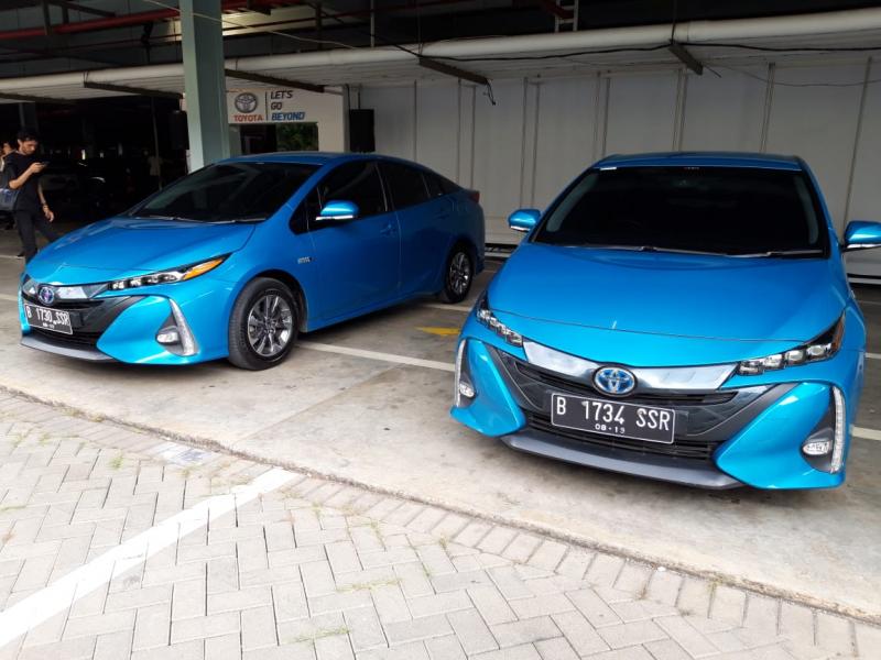 Toyota sosialisasikan keunggulan kendaraan hybrid di GIIAS 2019
