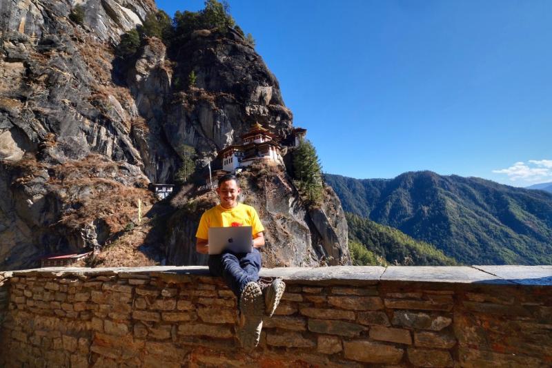 Ariev Rahman, salah satu pemenang True Wanderer 2019 yang mendapat hadiah utama liburan ke Las Vegas dan Los Angeles, Amerika Serikat