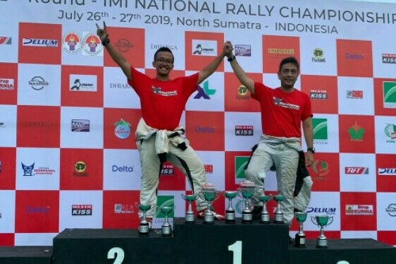 Bimo Pradikto dan M Herkusuma menjadi kampiun kelas Non Seeded Rally of Indonesia putaran 1 & 2 tahun 2019