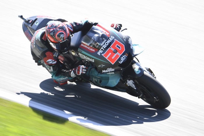 Fabio Quartararo (Petronas Yamaha), ambil alih rekor yang tadinya milik marc Marquez. (Foto: bikesportnews)