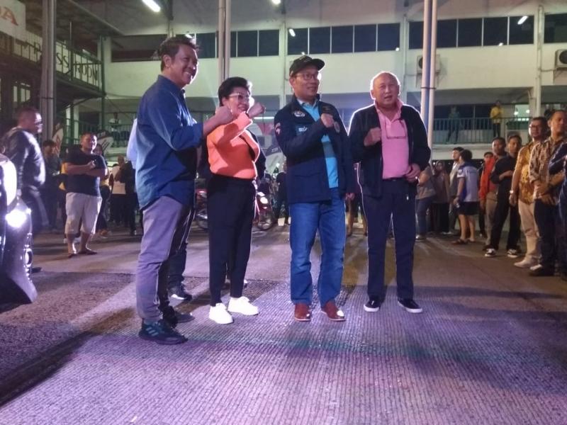 Gubernur Jabar Ridwan Kamil Sambangi ISSOM Night Race 2019