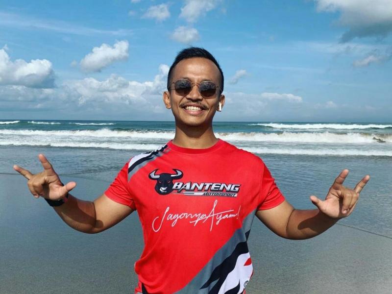 Bimo Pradikto, ketua penyelenggara Merdeka Sprint & Speed 2019 di Tembong Jaya Serang