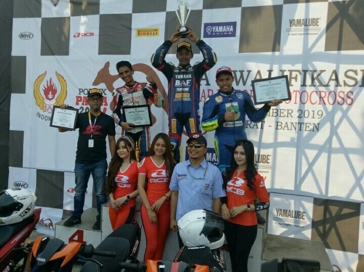 Herman Bas, Boy Febri & Rere Juara Balap Motor Pra-PON Papua U21 Ke Atas