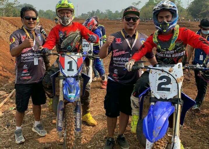  Tim Motocross & Balap Motor Sumatera Barat Lolos PON Papua XX/2020