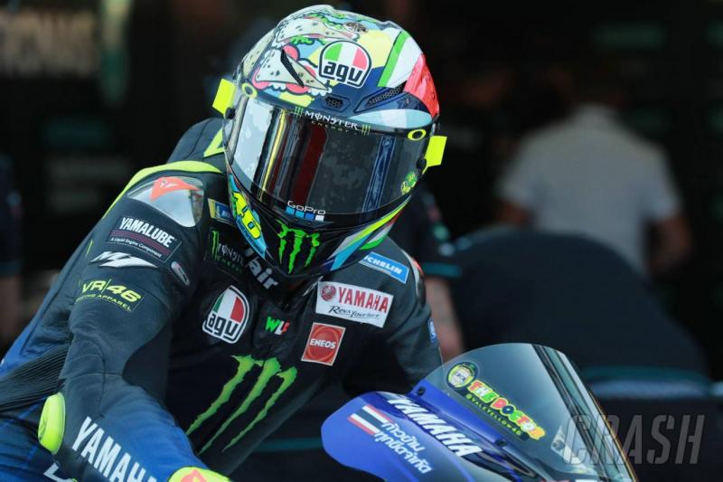Valentino Rossi (Yamaha) berbekal hasil positif di Misano menuju Spanyol. (Foto: crash)