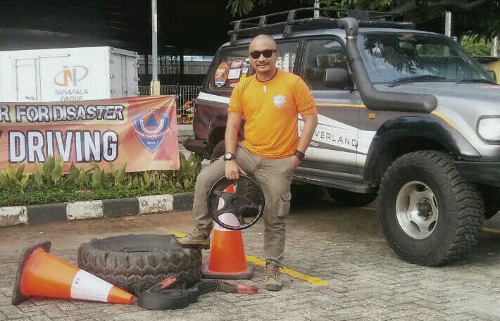 Reza Hari Putra, tengah kampanyekan program SMART Offroading