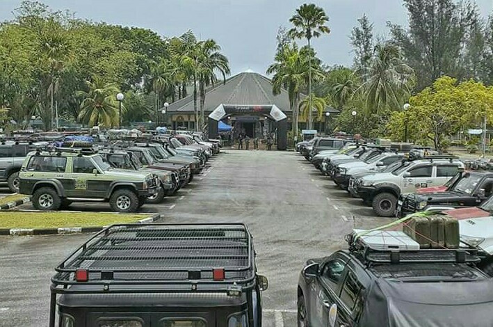 Sebanyak 180 kendaraan dengan 430 peserta ramaikan Sarawak International 4x4 Jamboree 2019