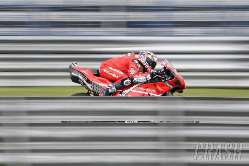 Andrea Dovizioso (Ducati), punya potensi kalahkan Marc Marquez di GP Thailand. (Foto: crash)