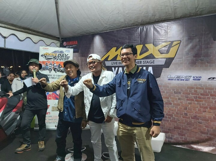 Pesohor serbabisa Sule membuat heboh acara MAXI Day Yamaha di Bandung