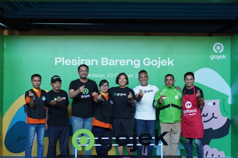 Kegiatan Plesiran Bersama Gojek di Makassar