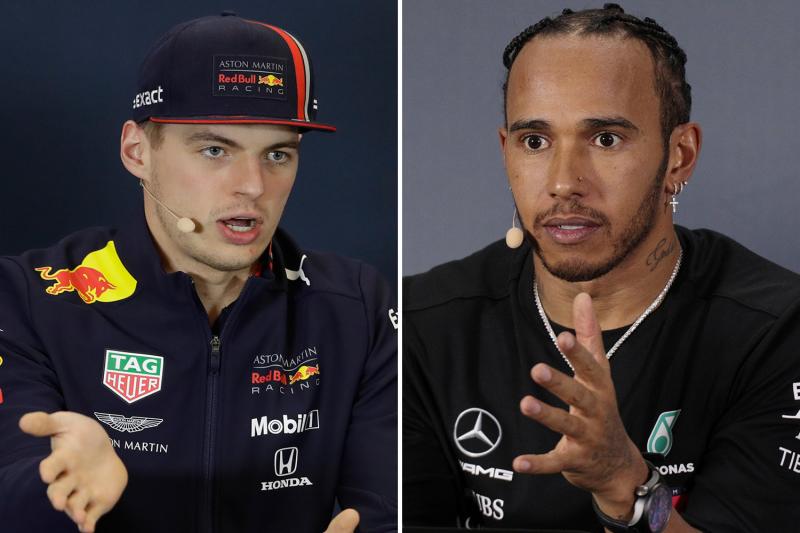 Max Verstappen (Red Bull) vs Lewis Hamilton (Mercedes), ribut sepanjang musim. (Foto: thesun)