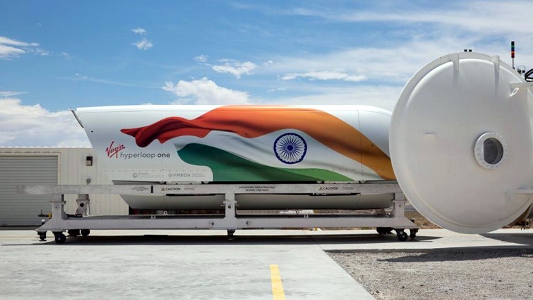 Salah satu proyek besar yang sedang dikerjakan Virgin Hyperloop One saat ini adalah di India dengan membangun rute dari Mumbai ke Pune. (ist) 