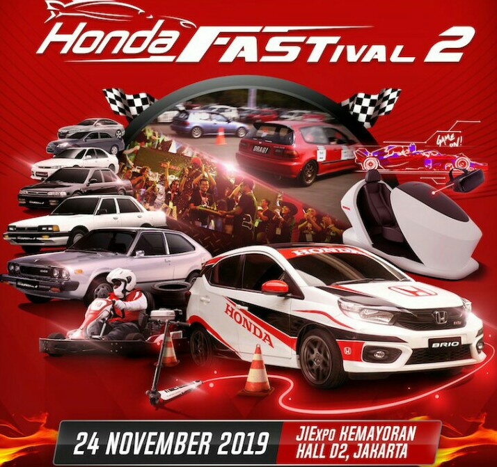 Yuk ke Honda Fastival 2 di JI-Expo Kemayoran, Ada NOAH & Anji Loh