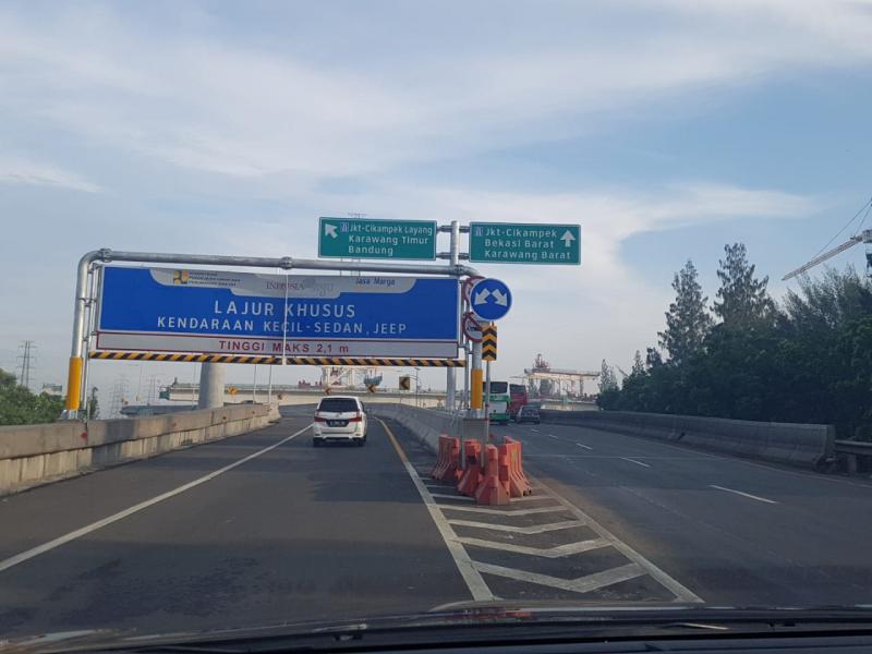 Salah satunya Tol Layang Jakarta-Cikampek yang baru beroperasi perlu dilakukan penjagaan karena berada di ketinggian sekitar 15 meter dan Tol Cikopo – Palimanan (Cipali) yang rawan kecelakaan. (Tim Mobilinanews)  