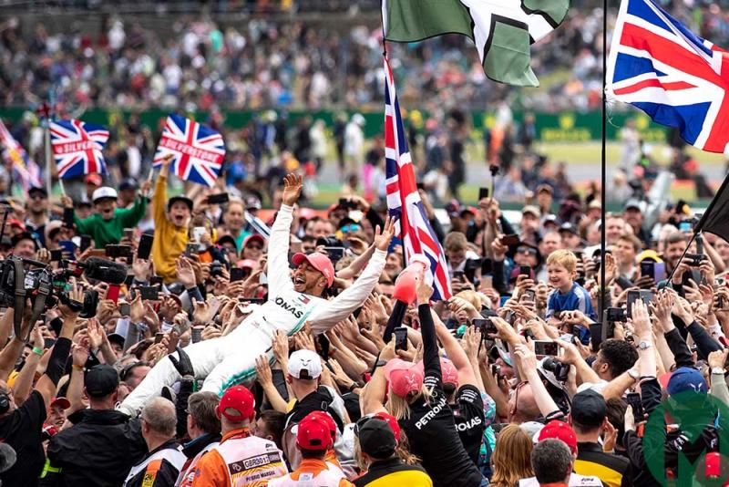 Local hero Lewis Hamilton saat menjuarai GP Inggris 2019 di Sirkuit Silverstone. (Foto:motorsportmagazine)
