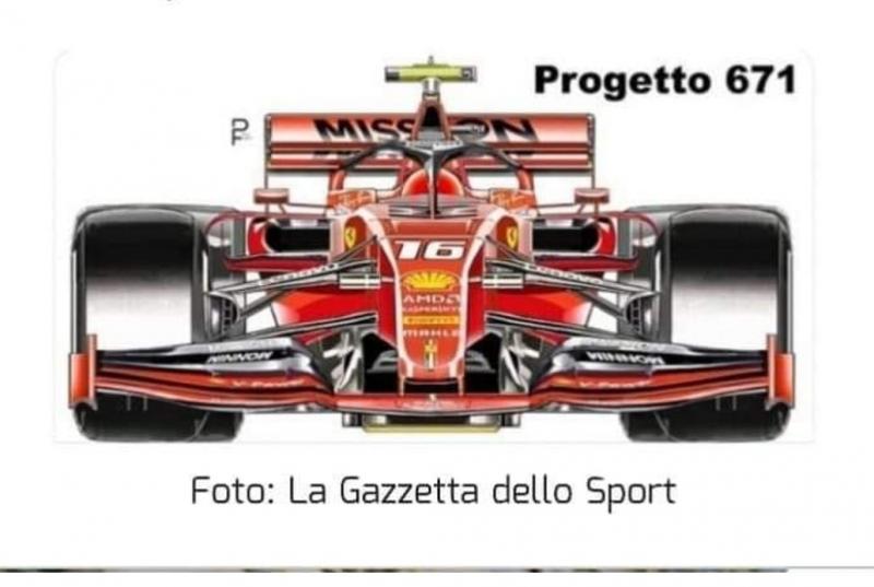 Melawan Mercedes, begini besutan Ferrari untuk musim 2020. (Foto: lagazettadellosport)
