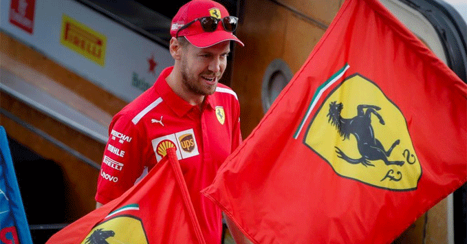 Sebastian Vettel, juara dunia 4 kali yang merasa belum layak dikuburkan. (Foto: scuderiafans)