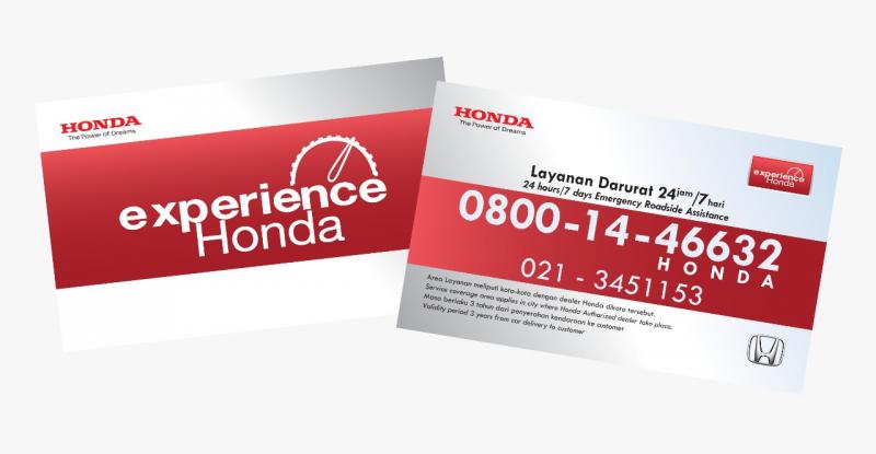Seluruh konsumen yang melakukan servis ini akan mendapatkan prioritas pengadaan suku cadang dan jasa layanan towing gratis bagi konsumen yang terdaftar pada layanan Honda Experience.