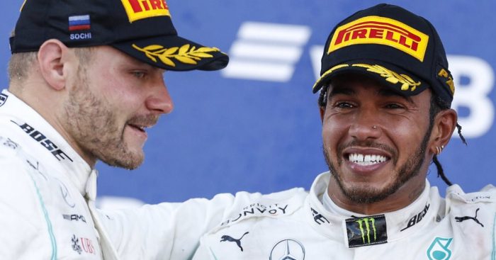 Valtteri Bottas dan Lewis Hamilton, masihkah saling senyum pada 2020? (Foto: planetf1)