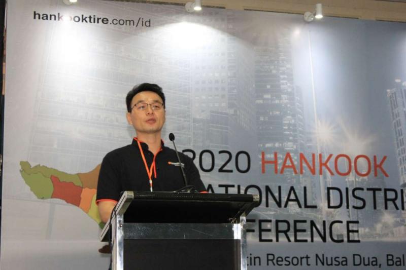 Jeong Soo Kang menjadi Hankok APAM Vice President yang baru dan khususnya pemasaran Hankook di Indonesia yang akan dipimpin oleh Yoonsoo Shin, President Director Hankook Tire Sales Indonesia. (ist) 