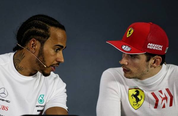 Lewis Hamilton dan Charles Leclerc, tak bakal pernah tandem di Ferrari. (Foto: gpblog)