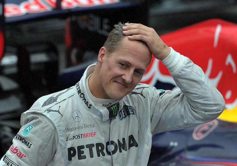 Michael Schumacher jelang pensiun di tim Mercedes musim 2012. (Foto: afp-gettyimages)