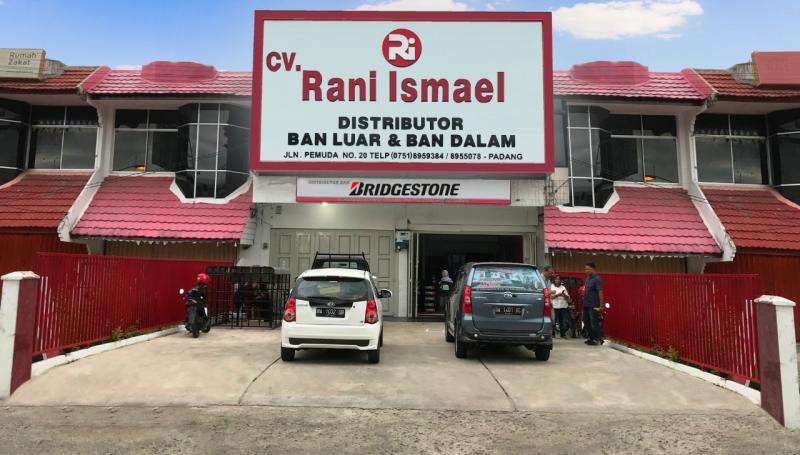 CV Rani Ismael Jadi Distributor Ban Bridgestone di Sumatera Barat