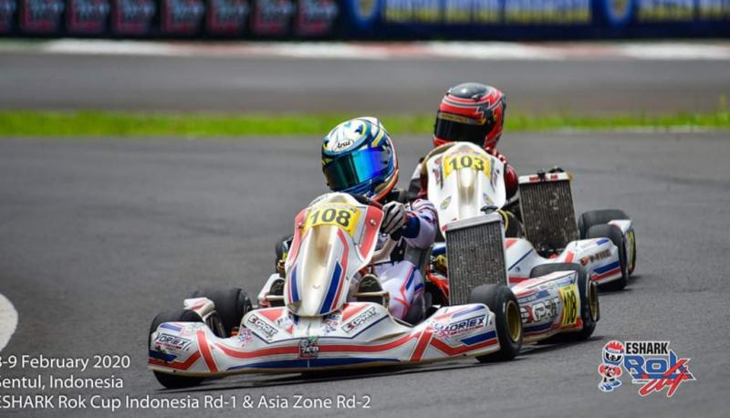 Februari 2020, tiada pekan tanpa balap gokart di Sentul International Karting Circuit. (Foto : ist)