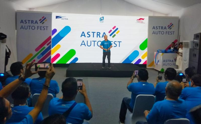 Suparno Djasmin, Astra Auto Fest 2020 akan dilaksanakan sebanyak lima kali di empat kota karena terbukti mencatatkan sukses di penyelenggaraan sebelumnya. (anto) 