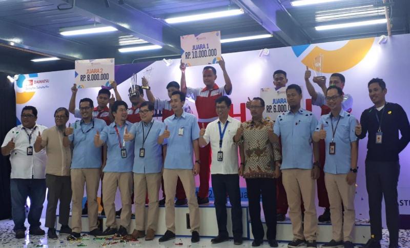 Babak final Daihatsu SMK Skill Contest tahun ini dimenangkan oleh tim guru-murid SMKN 7 Baleendah dari Jawa Barat sebagai pemenang utama. (ist) 