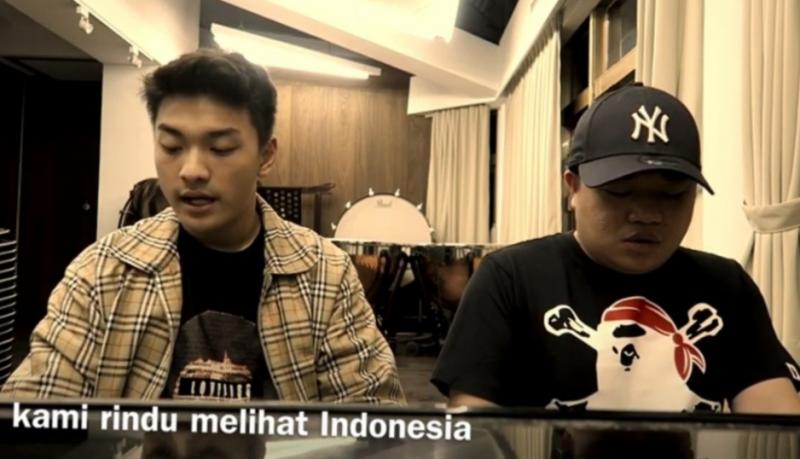 Pembalap Gerhard Lukita Nyanyi & Doakan Indonesia dari Taiwan