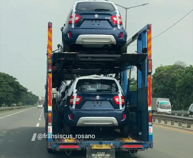 Suzuki Ignis Facelift Tertangkap Kamera di Jalan Tol Indonesia