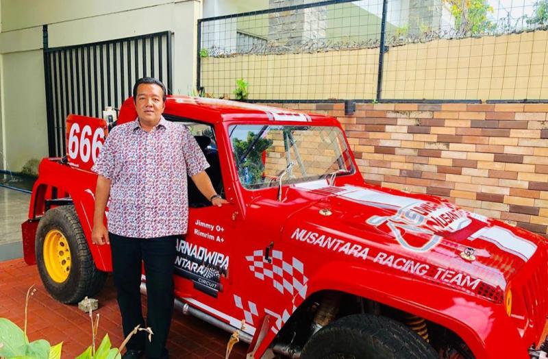 Owner Sirkuit Swarnadwipa Nusantara Ini Seminggu Latihan Dengan Mobil Tubularnya