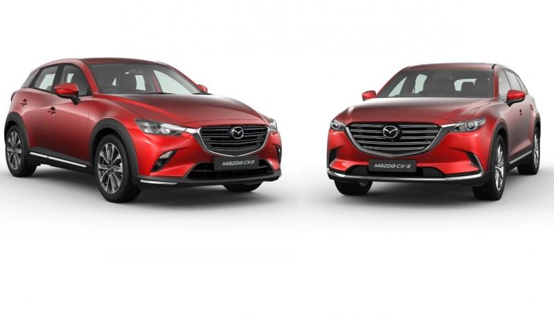 New Mazda CX-9 AWD dan CX-3 Facelift ini diperkenalkan dalam “Mazda Virtual Launching” di sejumlah media sosial (medsos) resmi Mazda Indonesia. (anto) 