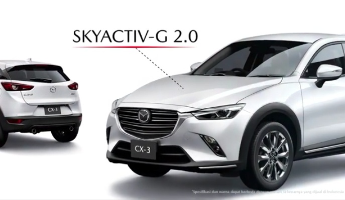 PT Eurokars Motor Indonesia (EMI) meluncurkan New Mazda CX-3 dalam bentuk video produk di sejumlah media sosial (medsos) resmi Mazda Indonesia (3/4/2020). (anto) 
