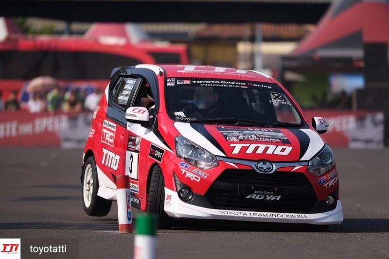 Herdiko Setyaputra salah satu skuad Toyota Team Indonesia ditarget raih hasil terbaik tahun ini. (foto:TTI)
