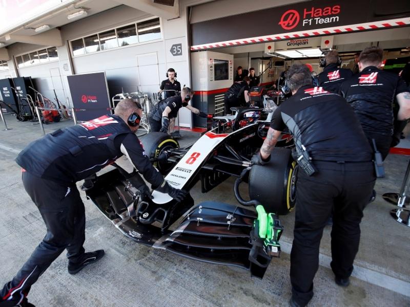 Haas, tim keenam F1 yang terancam bangkrut jika kompetisi belum jalan. (Foto: reuters-rthk)