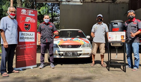 Wow, Toyota Soluna Community Lakukan Donasi Selama 15 Hari Berturut-turut