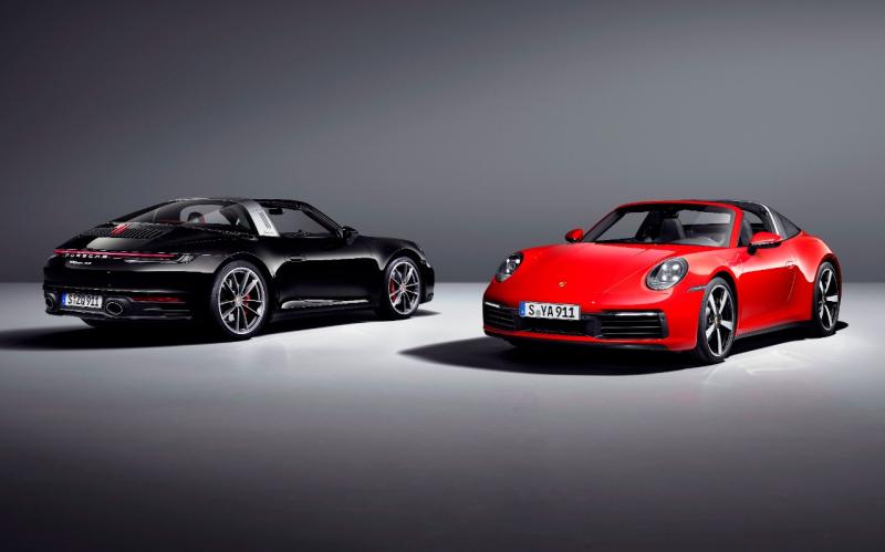 Porsche 911 Targa hadir dalam satu pilihan mesin dengan dua tenaga yang berbeda untuk dua variannya. (ist) 