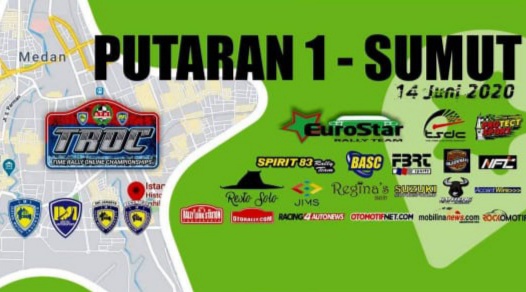 Maps Kota Medan Jadi Ajang Pembuka Time Rally Online Championship 14 Juni 2020