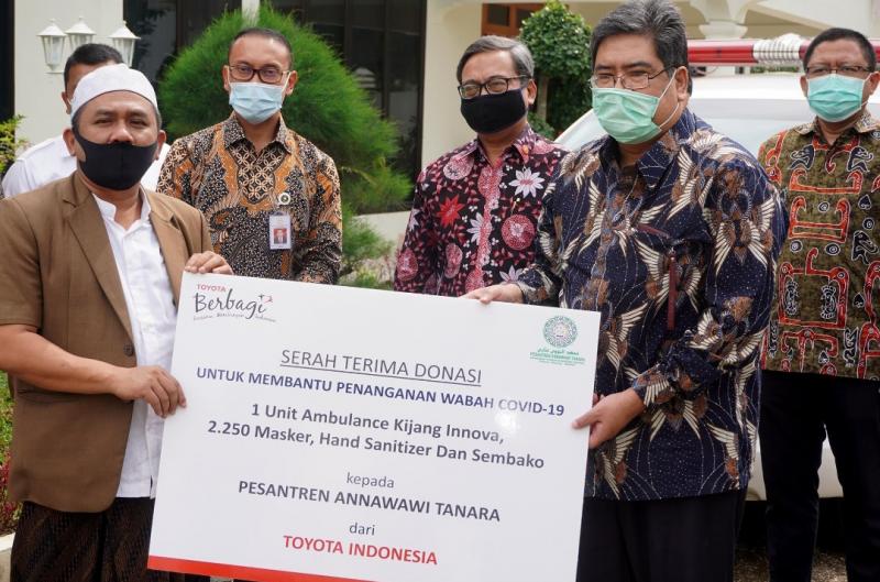 Toyota Indonesia Peduli Lembaga Pendidikan Menghadapi Pandemi Covid19