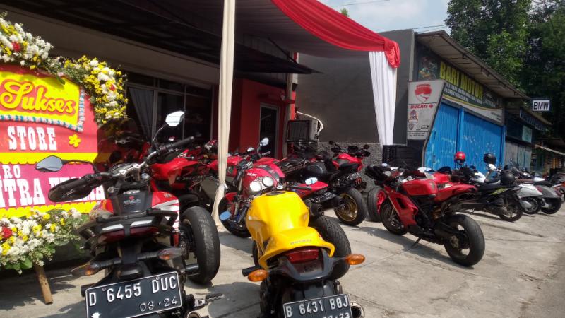 Perawatan motor gede Ducati sangat berbeda dengan motor biasa dan lebih mahal tentunya
