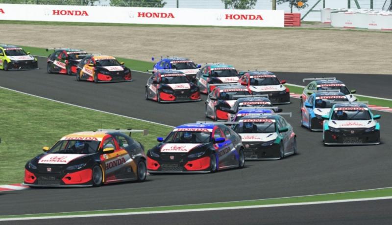 NoBar Seri 1 Honda Racing Simulator Championship di Youtube Live Streaming