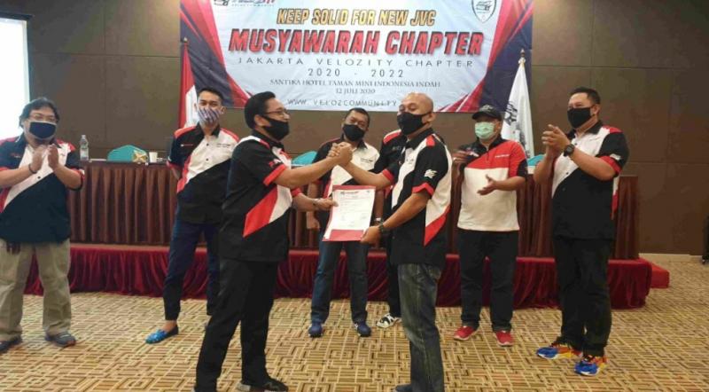 Velozity Chapter Jakarta Miliki Ketua Baru Nih, Congrats Bro Fannyansyah!