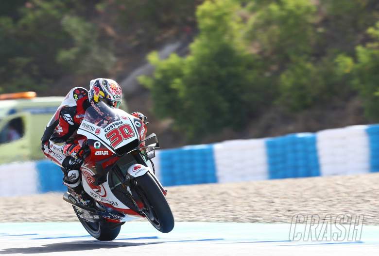 Takaki Nakagami (LCR Honda), kejutan baru di Andalusia. (Foto: crash.net)