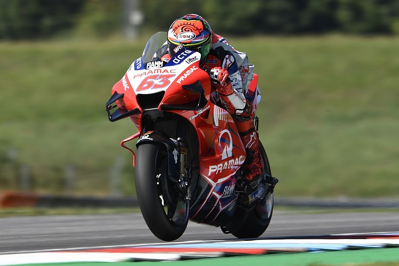 Francesco Bagnaia dari tim Pramac Ducati diprediksi bakal bersinar di ajang MotoGP